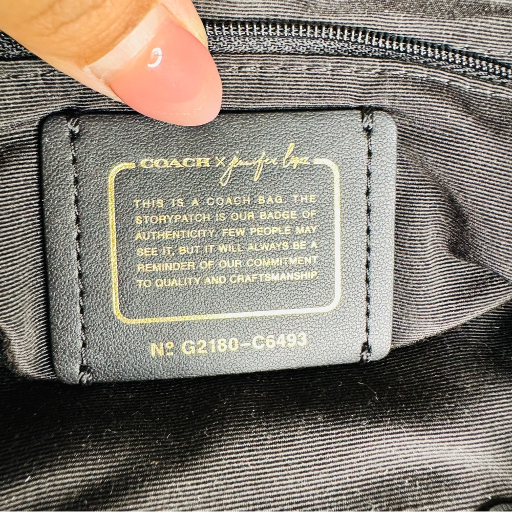 Coach x Jennifer Lopez Pennie Backpack -Special Edition EUC! LIKE NEW - Picture 2 of 9